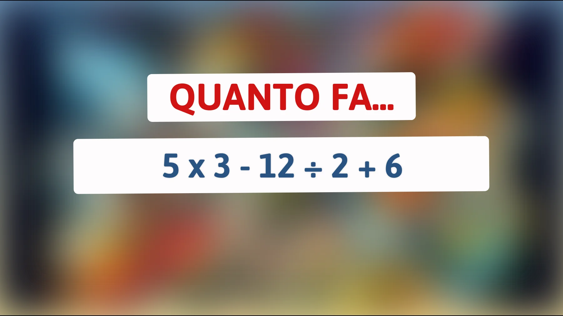 "Solo i veri geni possono risolvere questo puzzle matematico: metti alla prova la tua intelligenza!""