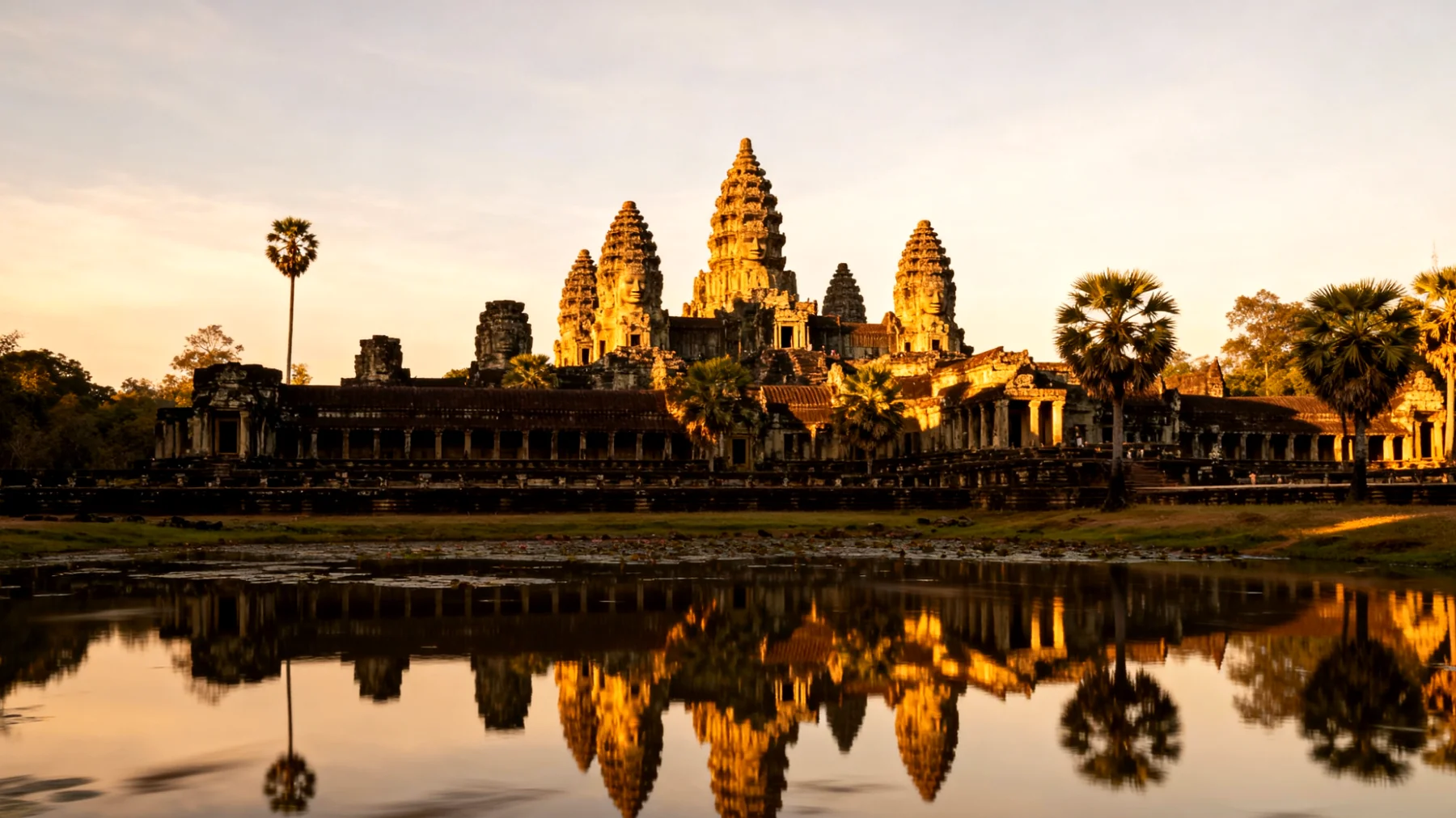Angkor Wat e Angkor Thom"